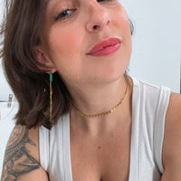 Jade Drapery Earrings
