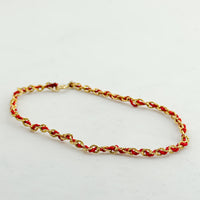 Infernal Red Thread Bracelet