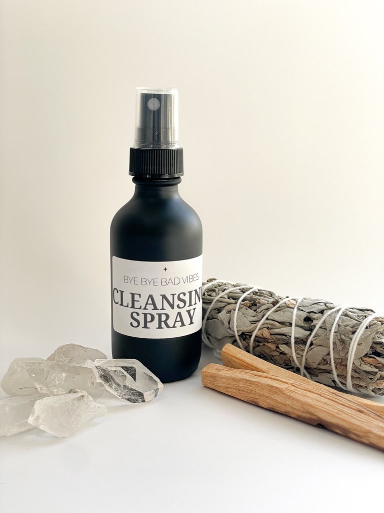 Bye Bye Bad Vibes Cleansing Spray
