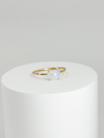 Lunar Moonstone Ring