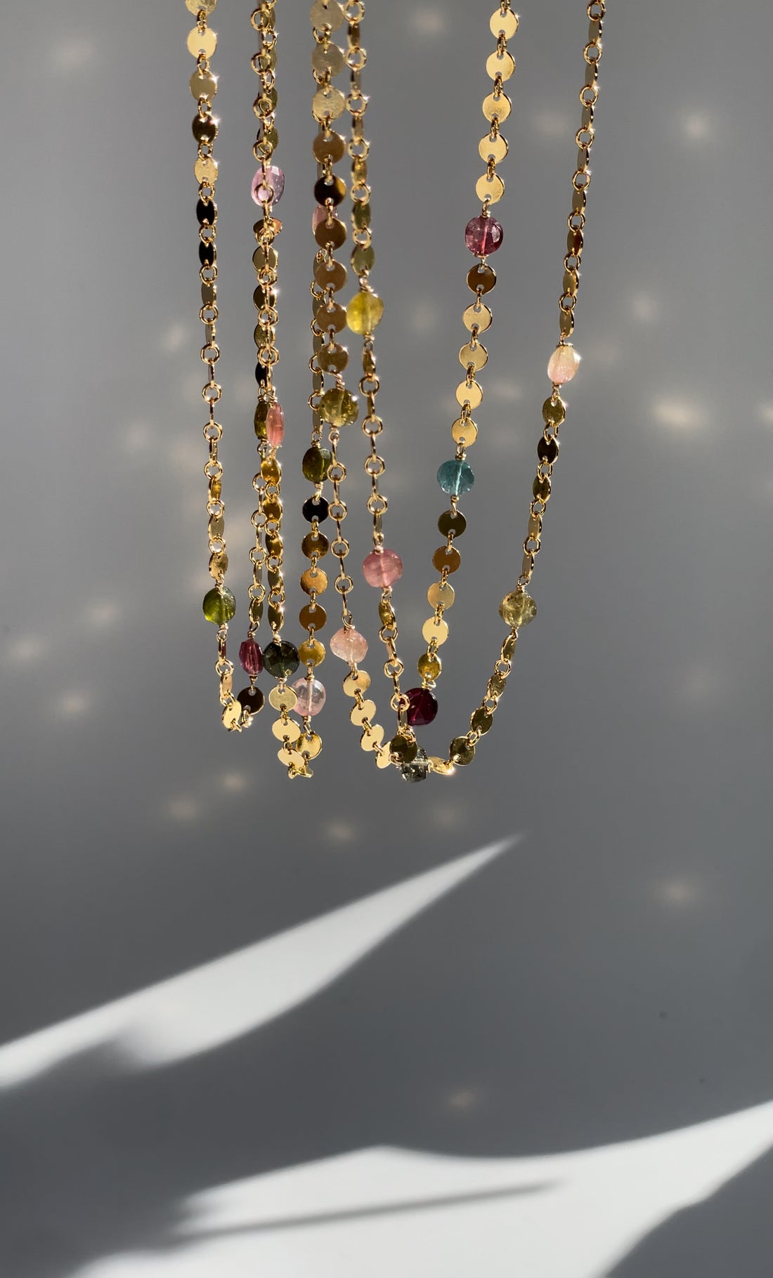 Disco Tourmaline Necklace