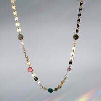 Disco Tourmaline Necklace