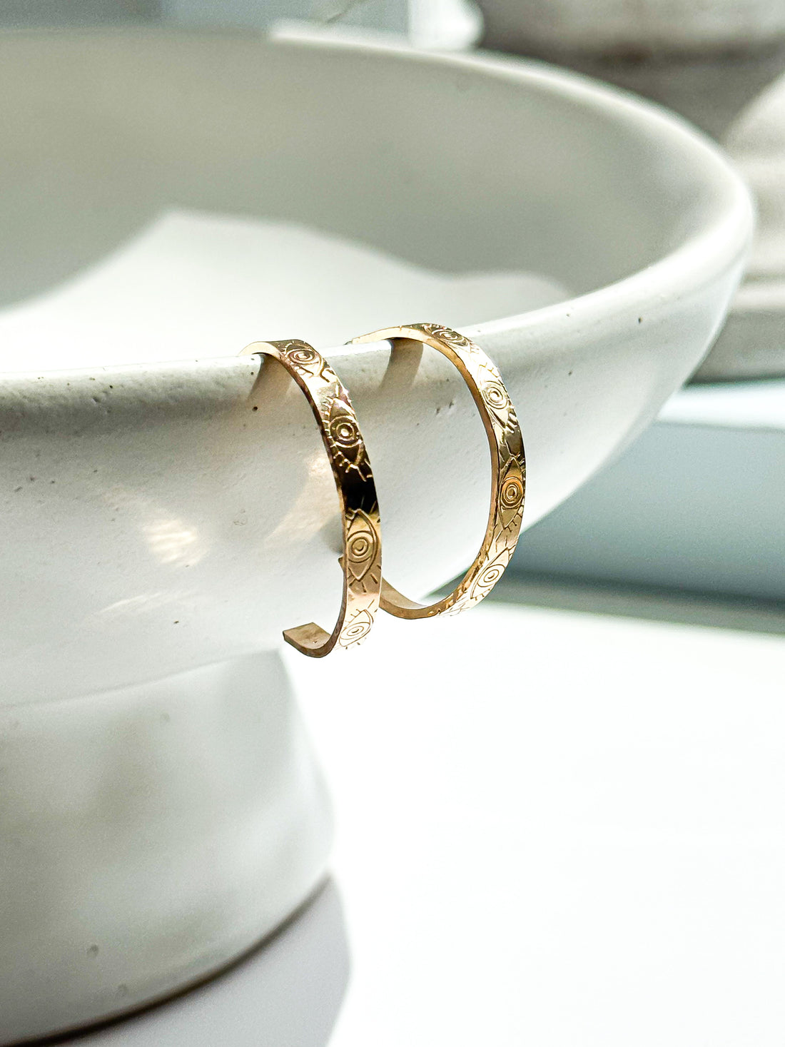 Guardian Hoop Earrings