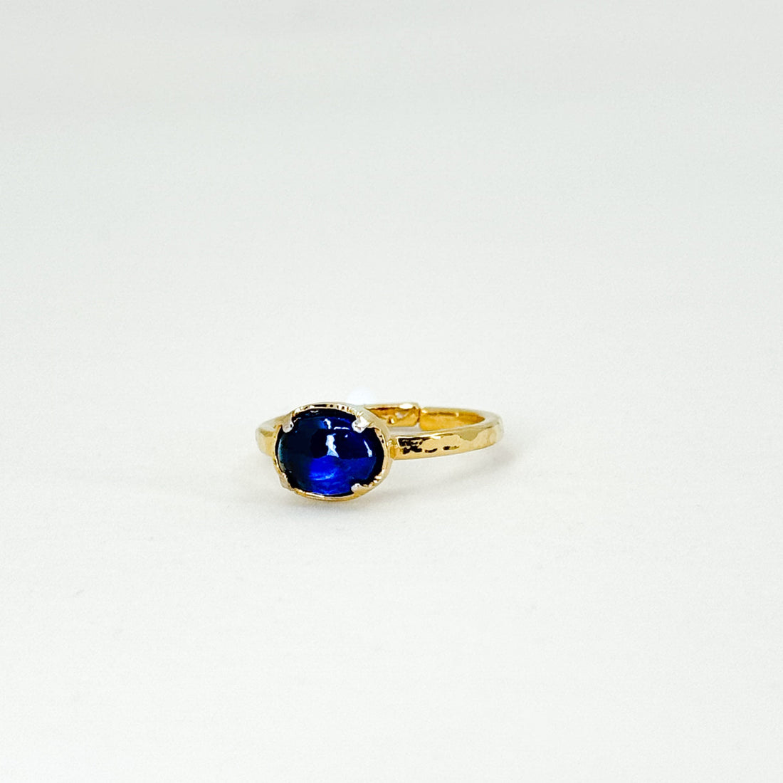 Midnight Blue Sapphire Ring