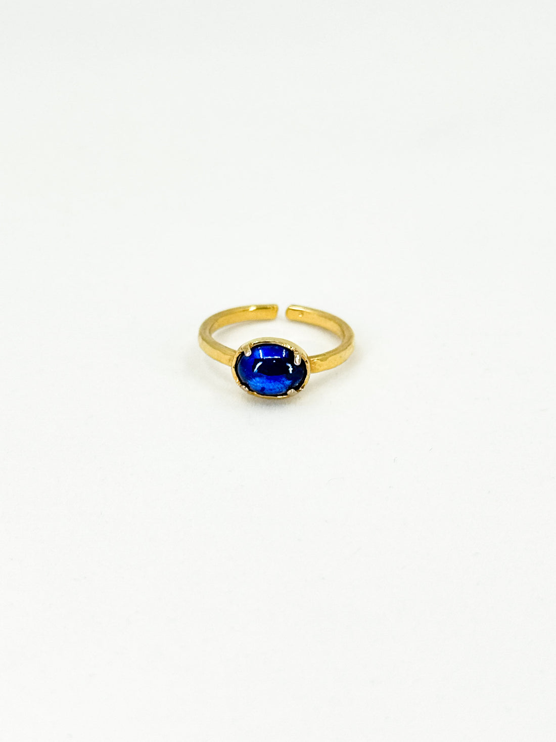 Midnight Blue Sapphire Ring