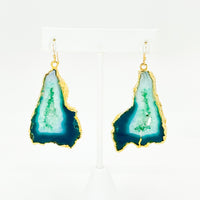 Mermaid's Kiss Druzy Agate Earrings