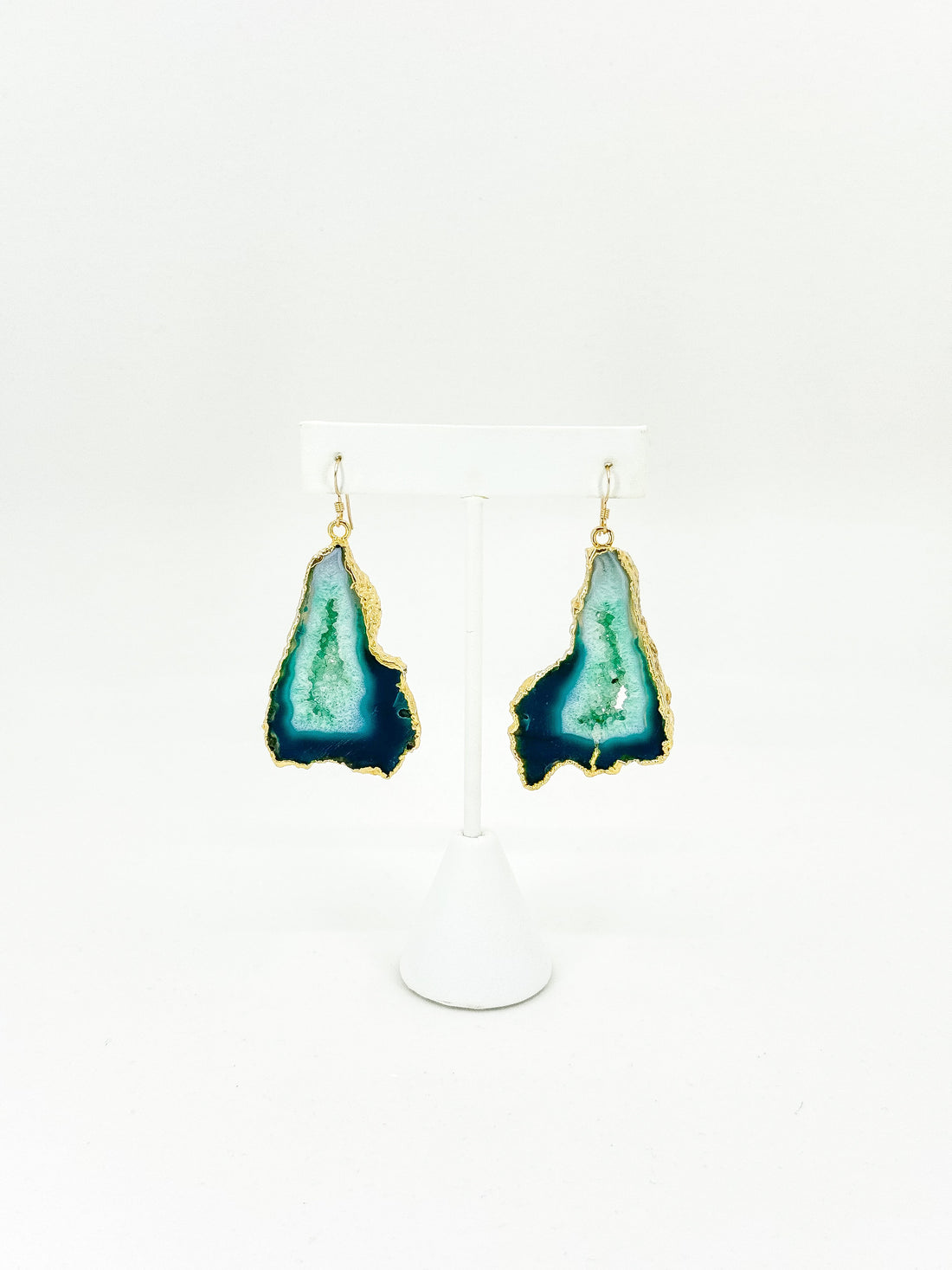 Mermaid's Kiss Druzy Agate Earrings