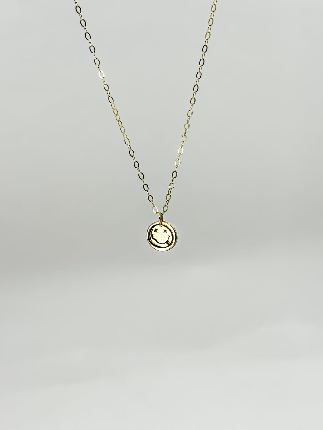 Nevermind Smiley Necklace