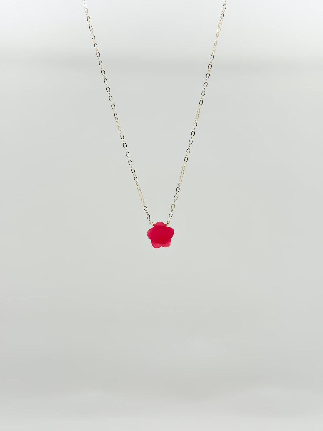 Pink Noise Quartzite Necklace