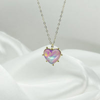 Delicate Threat Aura Opal Necklace