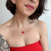 Ripened Rage Berry Chalcedony Necklace