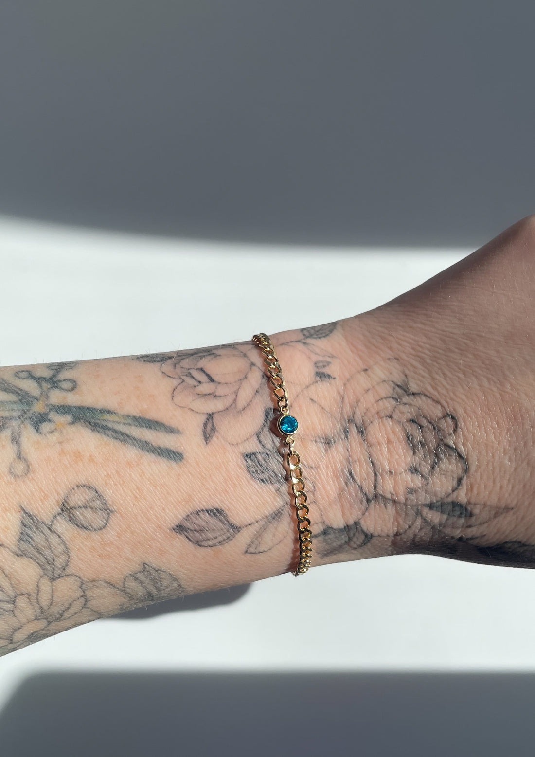 Birthstone Connector Bracelet