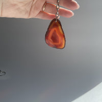 Agate Keychain