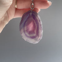 Agate Keychain
