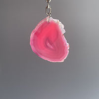 Agate Keychain