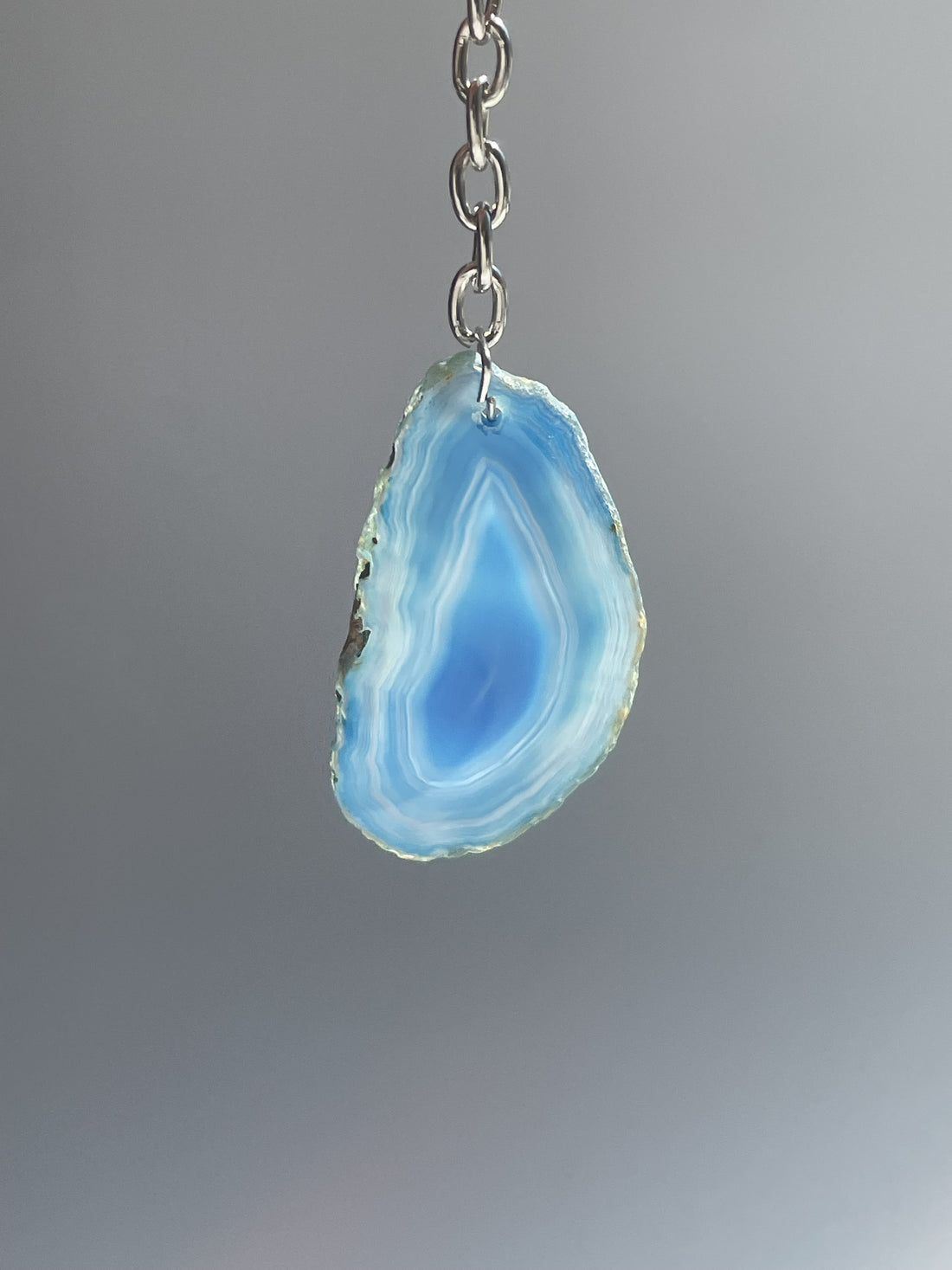 Agate Keychain