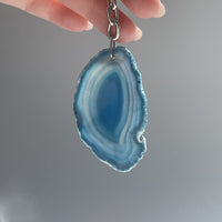 Agate Keychain