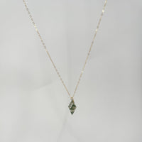 Mossy Meadows Tree Agate Necklace