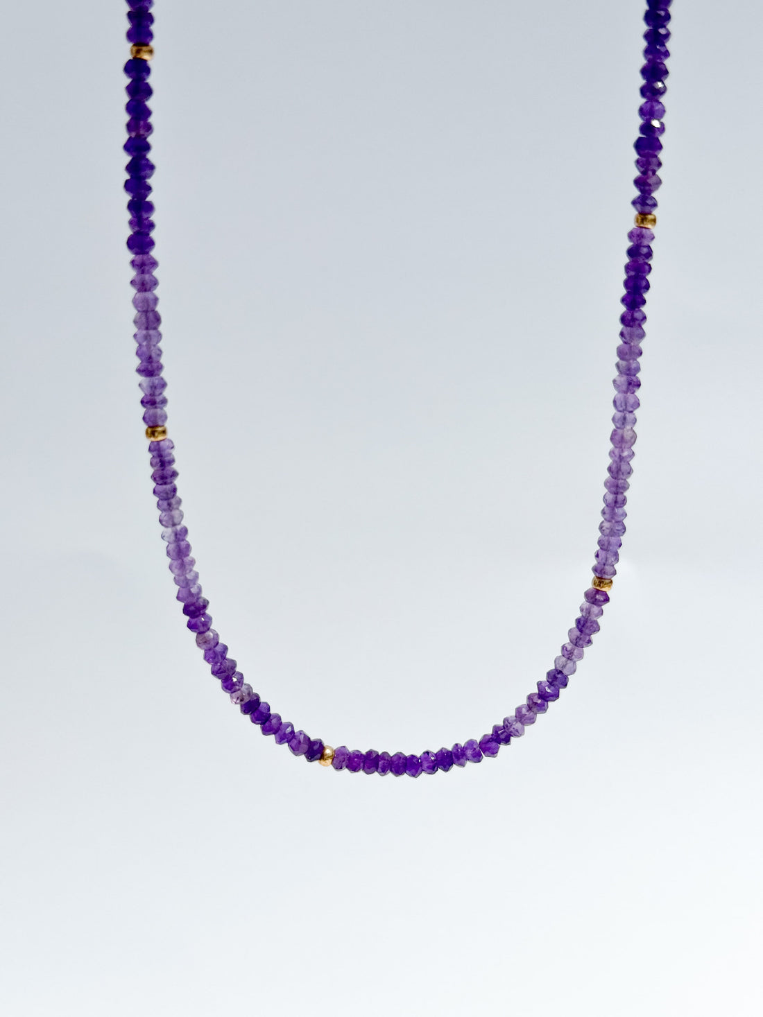 Amethyst Gemstone Choker