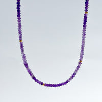 Amethyst Gemstone Choker