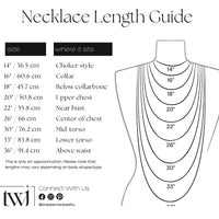 The Axis Garnet Necklace