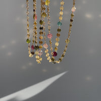 Disco Tourmaline Necklace