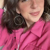 Daisy Jones Inspired 1970's Hoops
