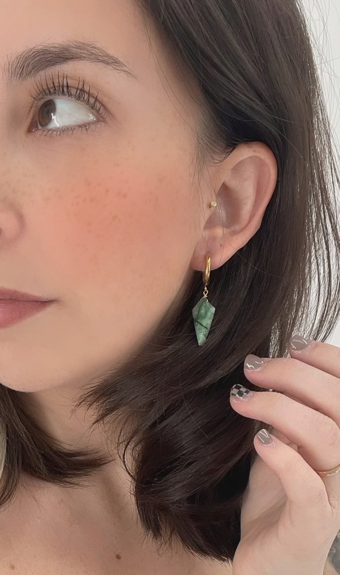 Marble Emerald Huggies