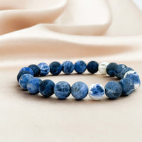 Matte Sodalite Healing Bracelet