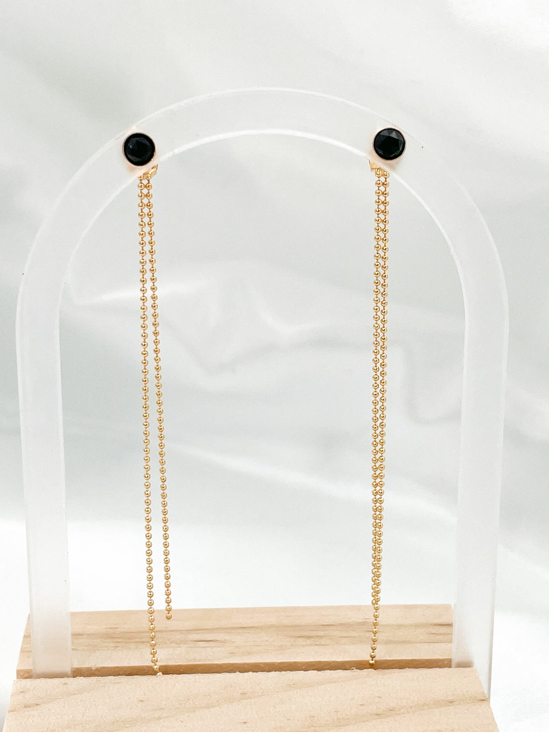 Power Onyx Fringe Studs