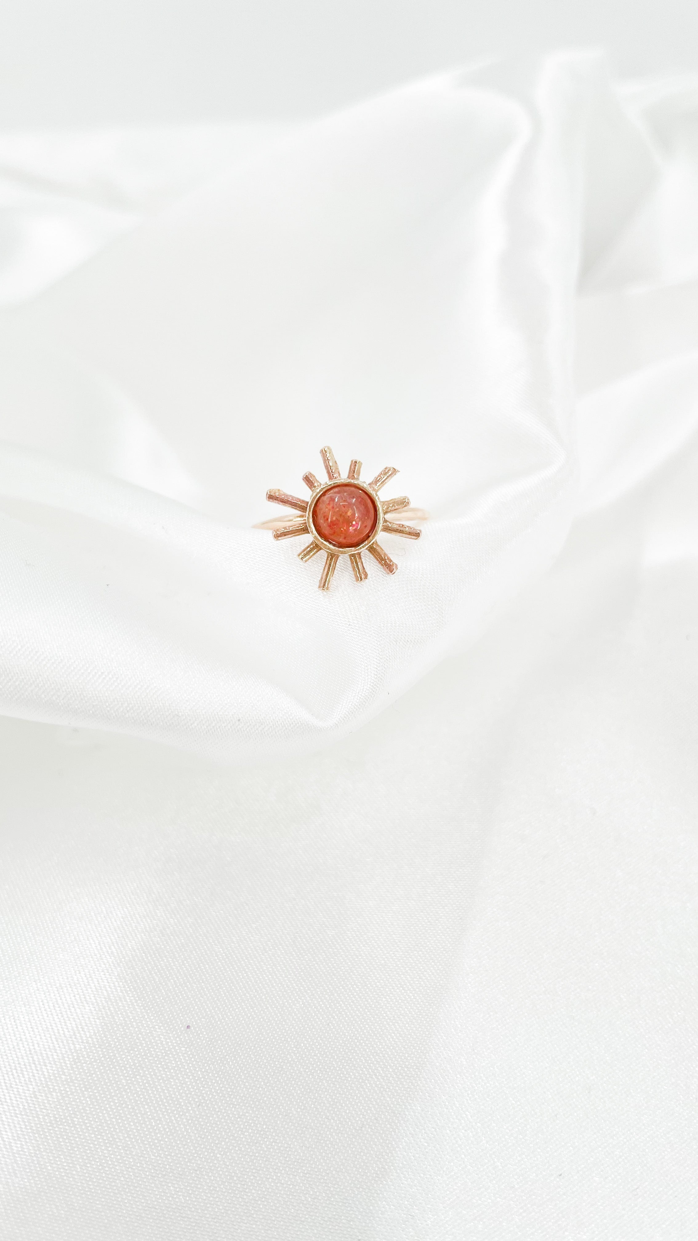 Sunstone Sun Ring – True Warrior Jewelry