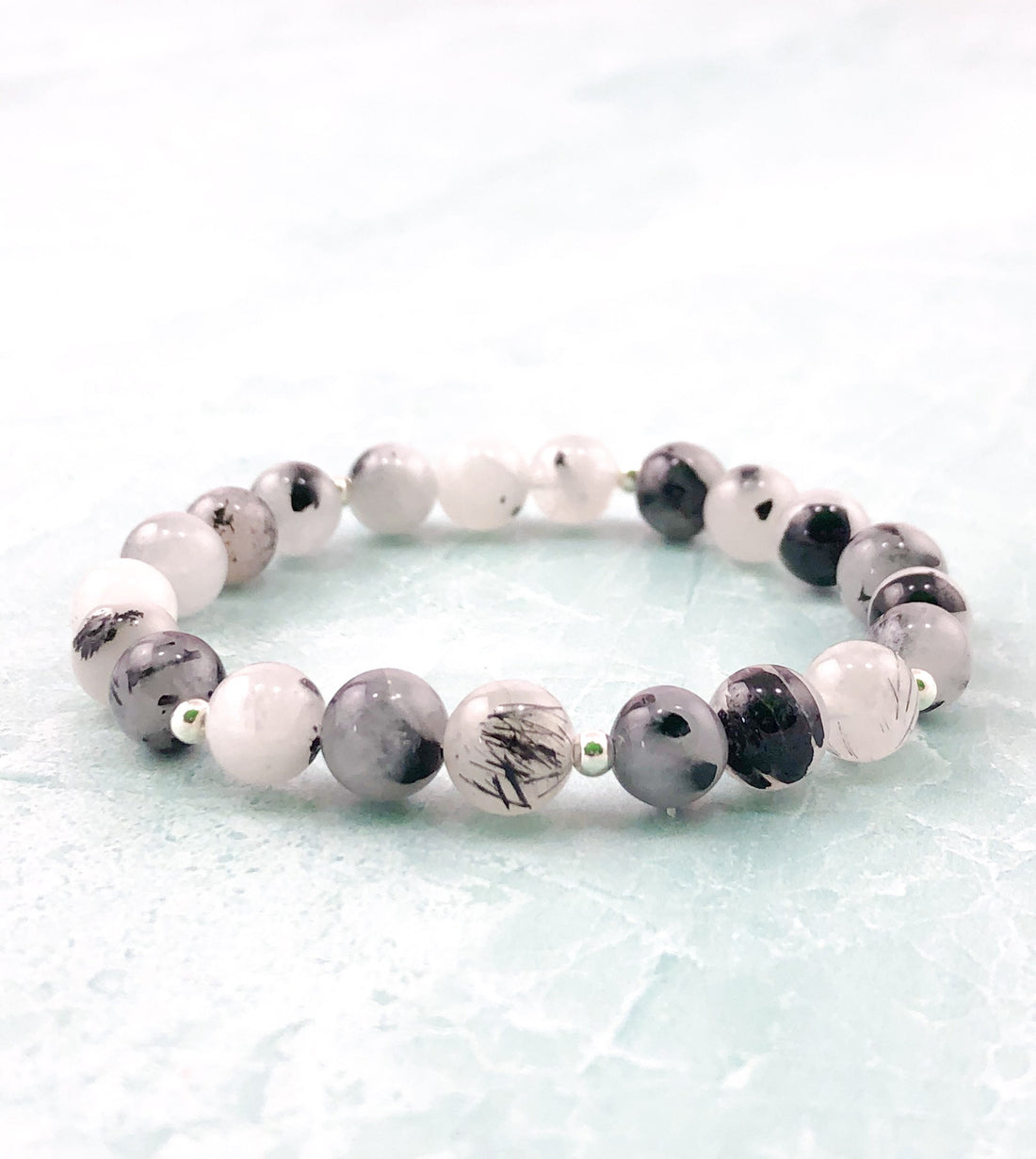 Tourmaline Quartz Healing Bracelet