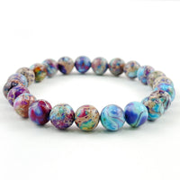 Galaxy Sea Sediment Jasper Healing Bracelet