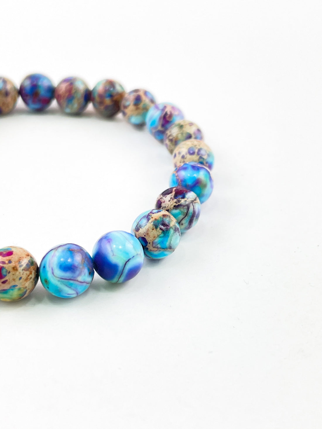 Galaxy Sea Sediment Jasper Healing Bracelet