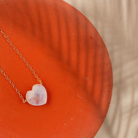 Moonstone Heart Healing Necklace