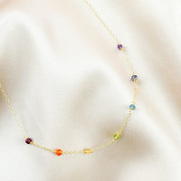 Dainty Chakra Rainbow Choker