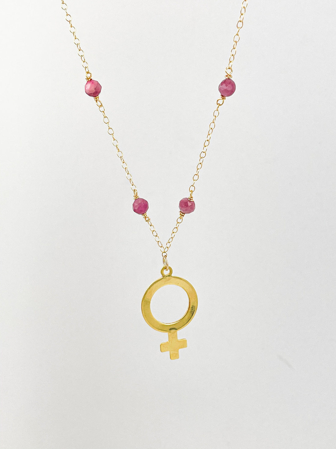 Power Pink Tourmaline Necklace