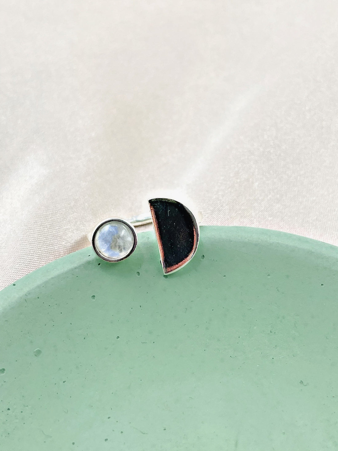 Warrior Moonstone Ring