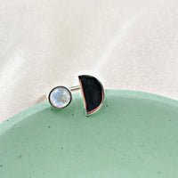 Warrior Moonstone Ring