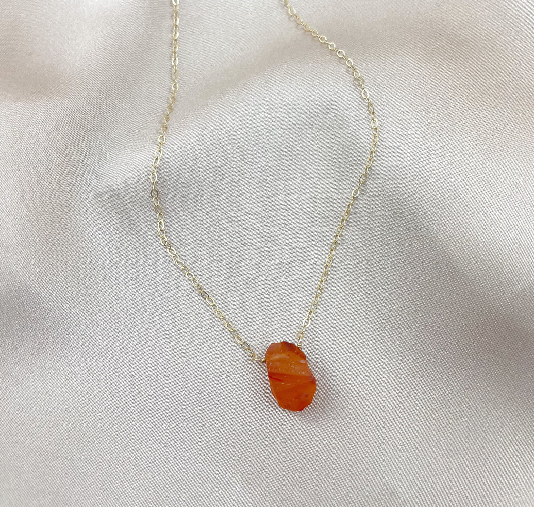 Carnelian Fire Healing Necklace