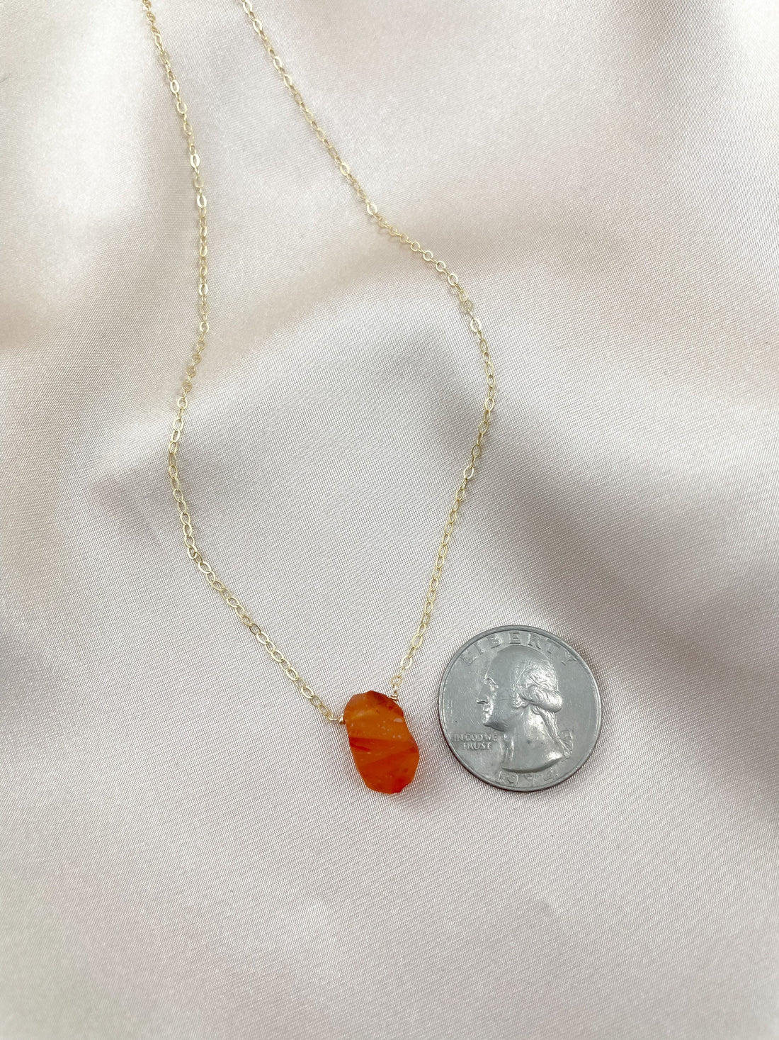 Carnelian Fire Healing Necklace