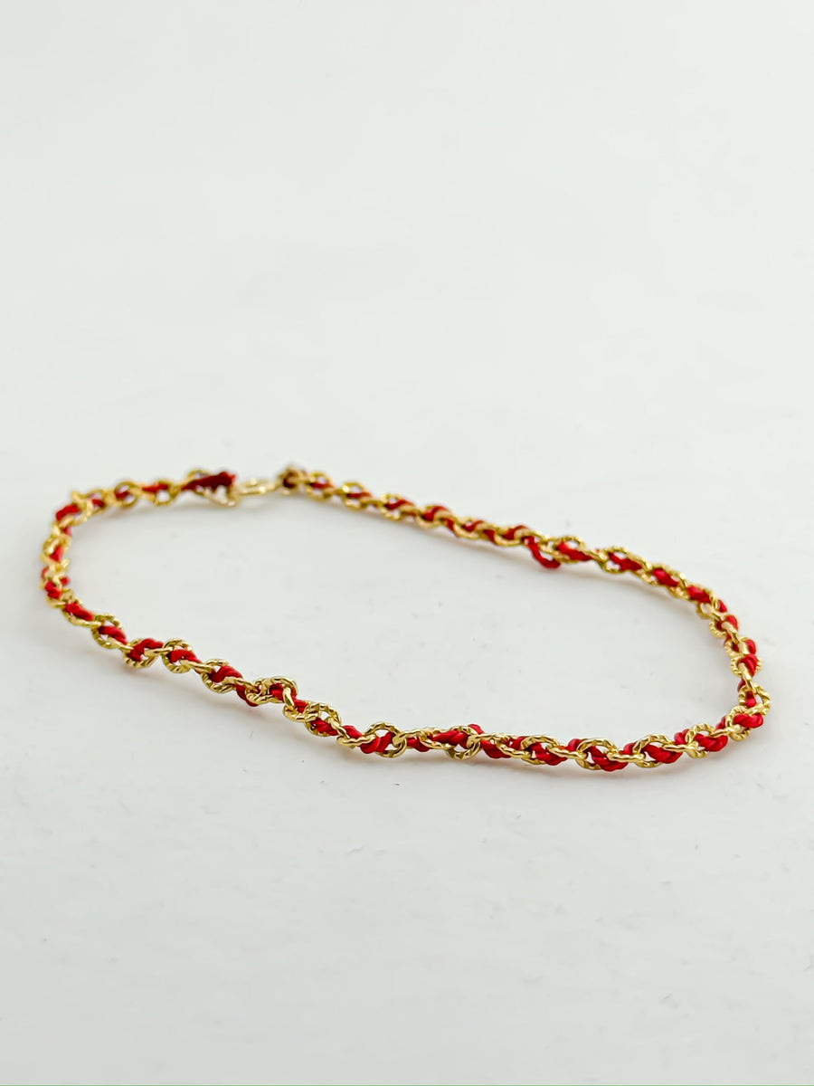 Infernal Red Thread Bracelet