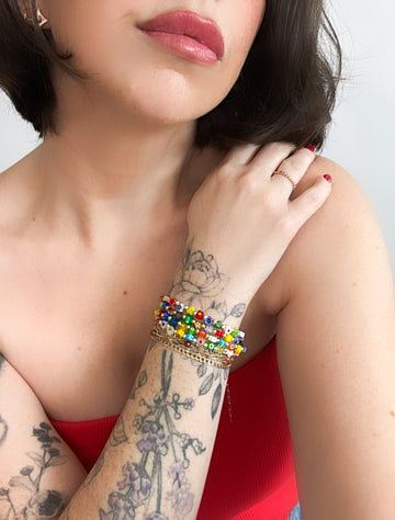 Glass Garden Bracelet
