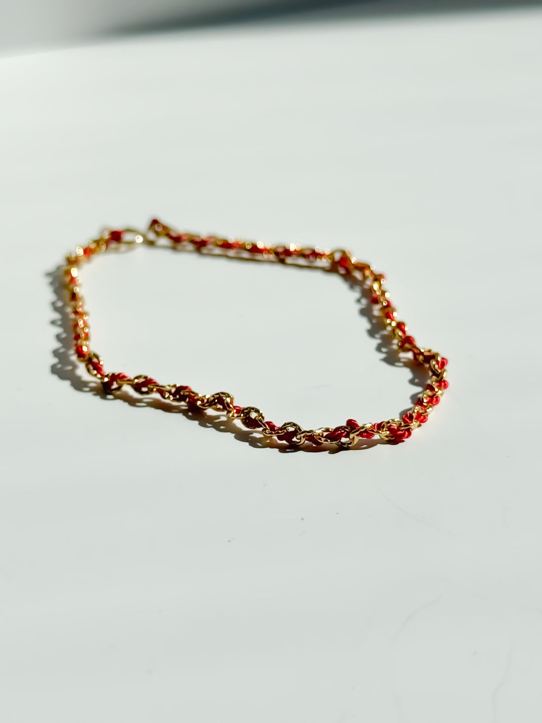 Infernal Red Thread Bracelet