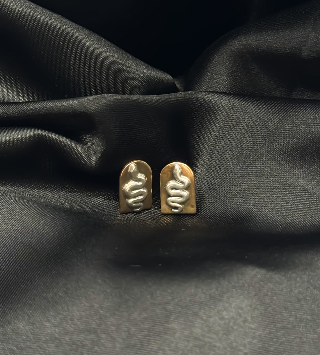 Temple Serpent Earrings