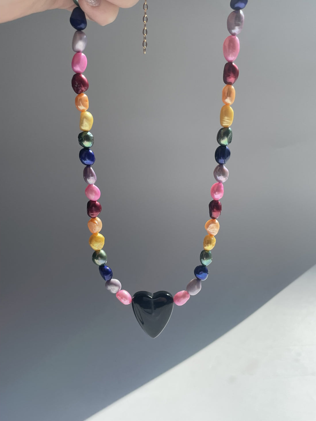 Colorful Pearl Necklace