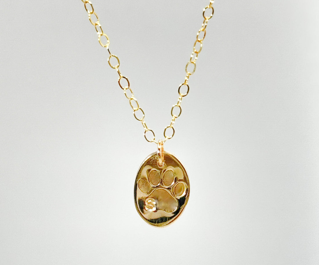 Paw Print Necklace