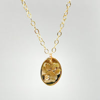 Paw Print Necklace