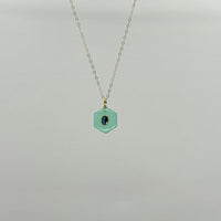 Glimmer Of Truth Aqua Chalcedony Necklace