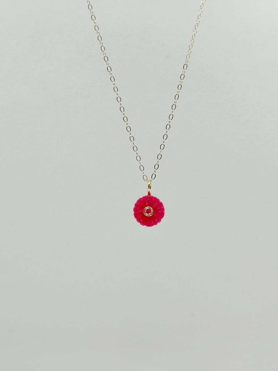 Ripened Rage Berry Chalcedony Necklace